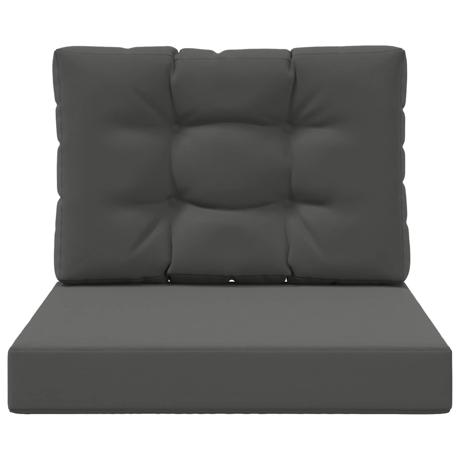 Cuscino per divano da esterno 2 pcs Antracite Poliestere | homemem39
