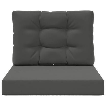 Cuscino per divano da esterno 2 pcs Antracite Poliestere | homemem39