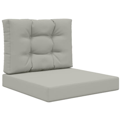 Cuscino per divano da esterno 2 pcs Grigio Poliestere | homemem39