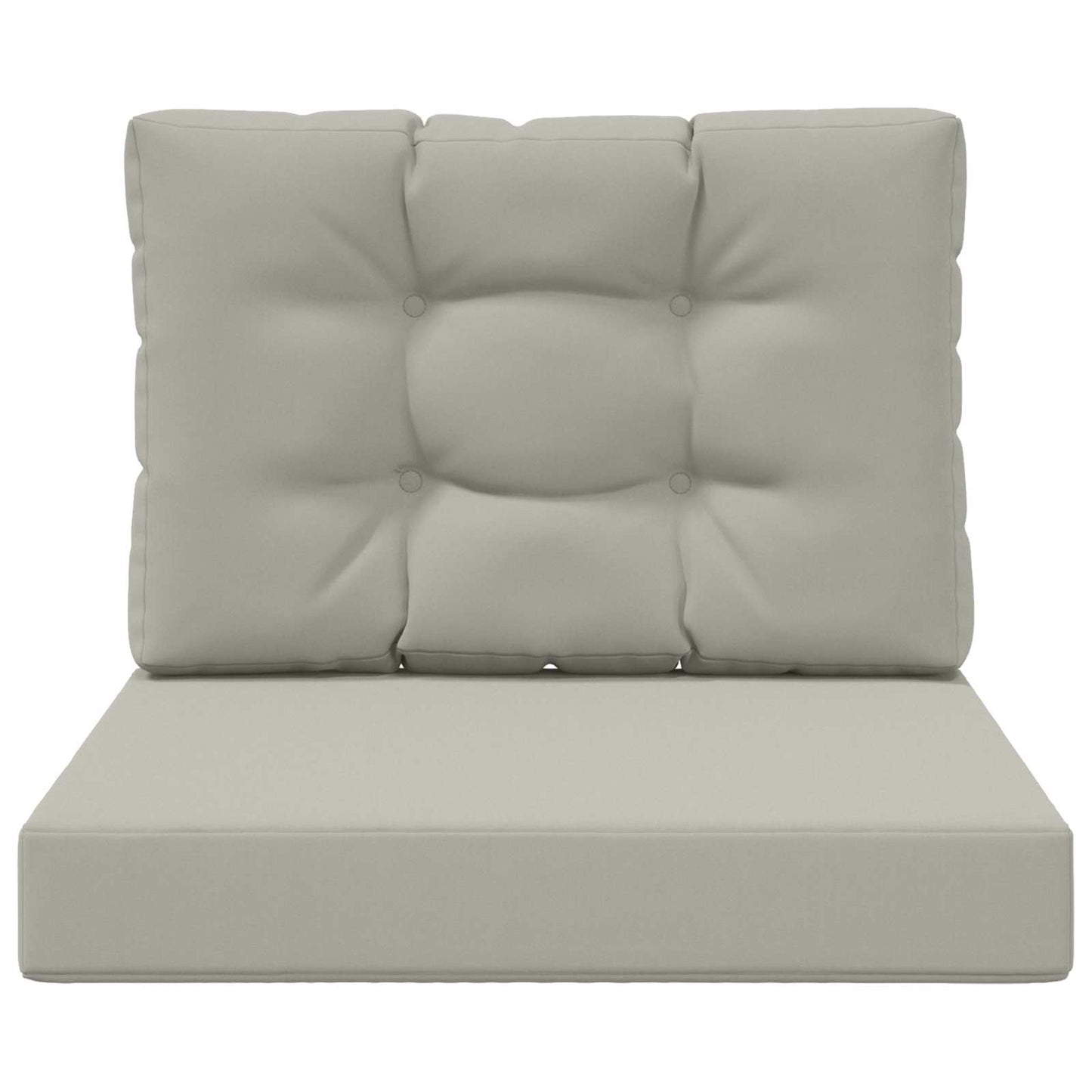 Cuscino per divano da esterno 2 pcs Grigio Poliestere | homemem39