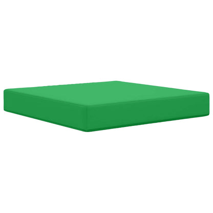Cuscino per divano da esterno Poliestere Verde 60 x 60 x 8 cm