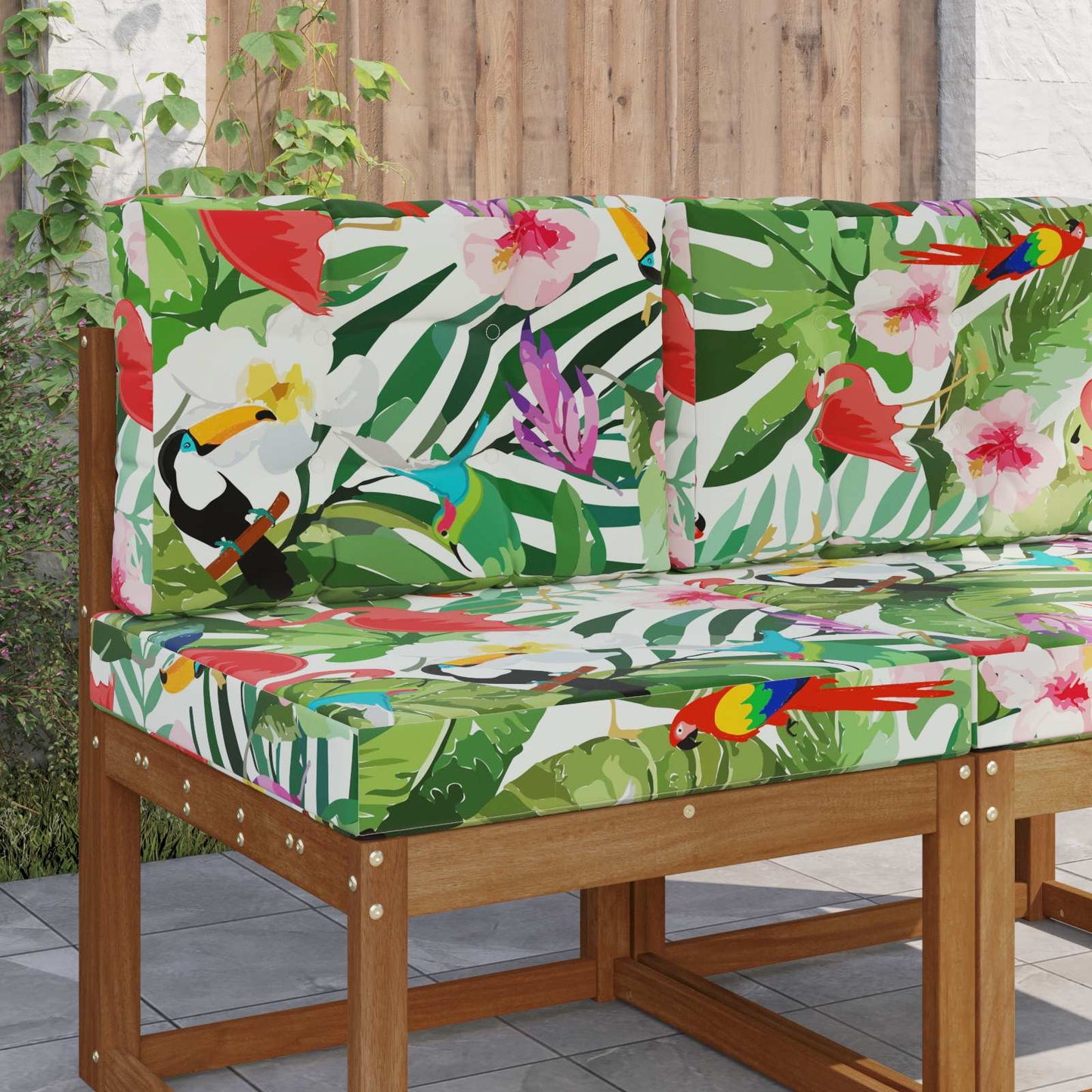 Cuscino per divano da esterno 2 pcs colorato Poliestere | homemem39