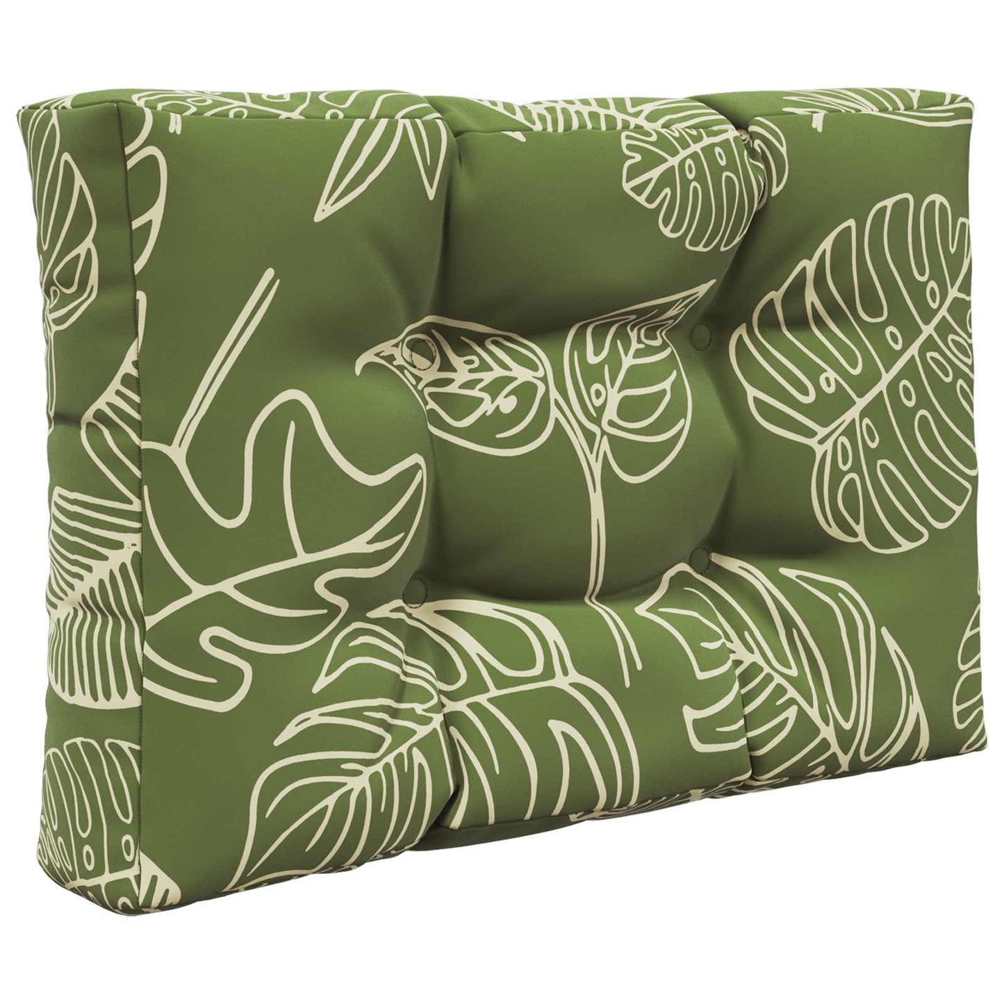 Cuscino per divano da esterno 2 pcs Design a foglia Poliestere | homemem39