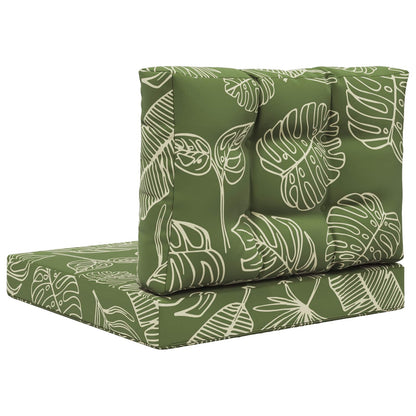Cuscino per divano da esterno 2 pcs Design a foglia Poliestere | homemem39