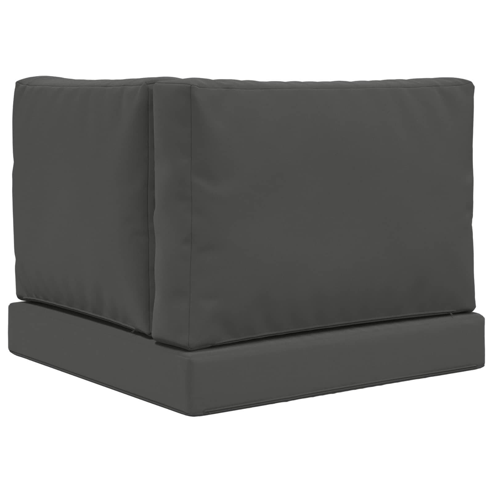 Cuscino per divano da esterno 3 pcs Antracite Poliestere | homemem39