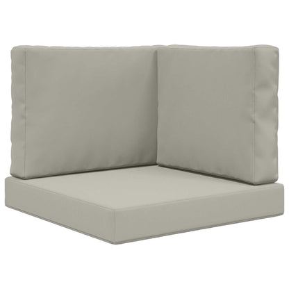 Cuscino per divano da esterno 3 pcs Grigio Poliestere | homemem39