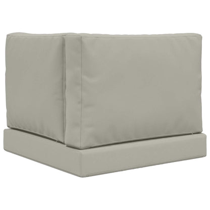 Cuscino per divano da esterno 3 pcs Grigio Poliestere | homemem39