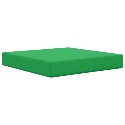 Cuscino per divano da esterno Poliestere Verde 60 x 60 x 8 cm