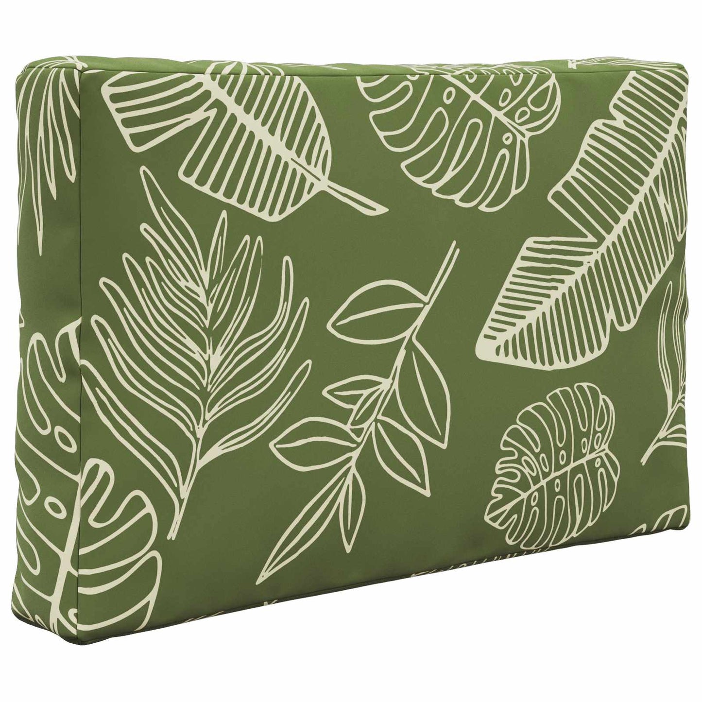 Cuscino per divano da esterno 3 pcs Design a foglia Poliestere