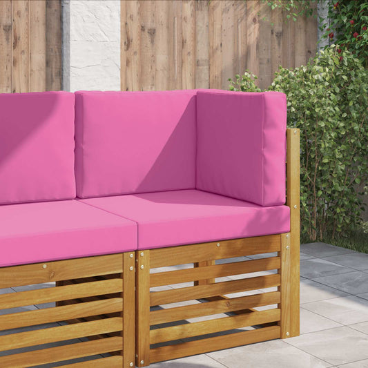 Cuscino per divano da esterno Poliestere Rosa 60 x 60 cm - homemem39