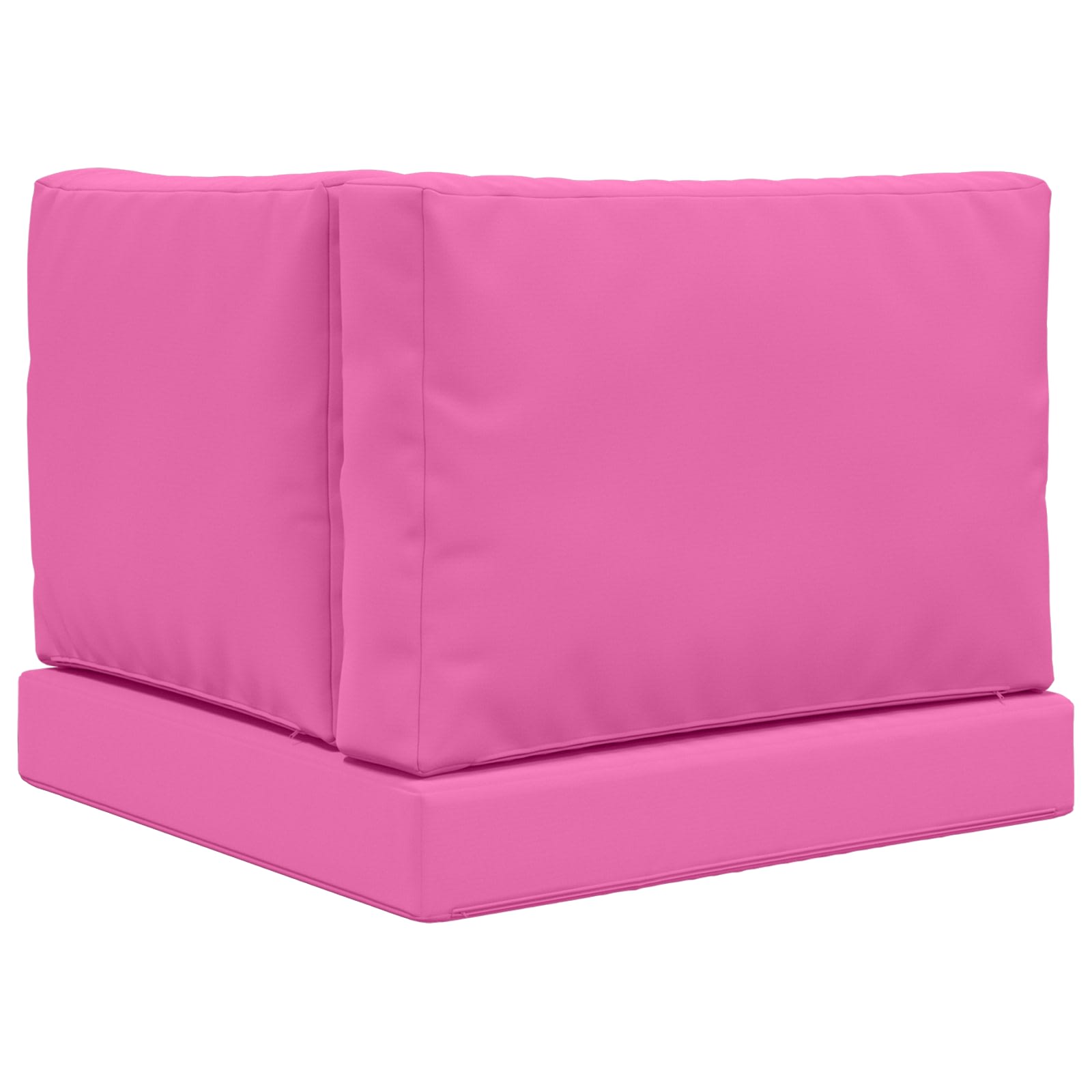 Cuscino per divano da esterno 3 pcs Rosa Poliestere | homemem39