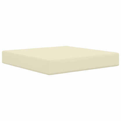 Cuscino per divano da esterno 3 pcs Crema Poliestere | homemem39