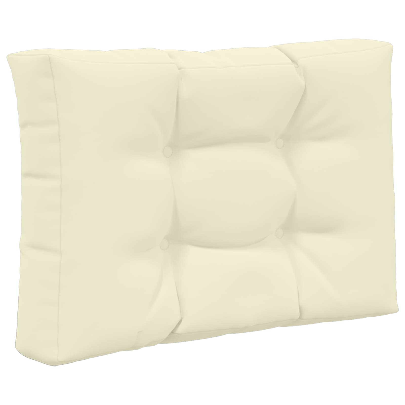 Cuscino per divano da esterno 3 pcs Crema Poliestere | homemem39