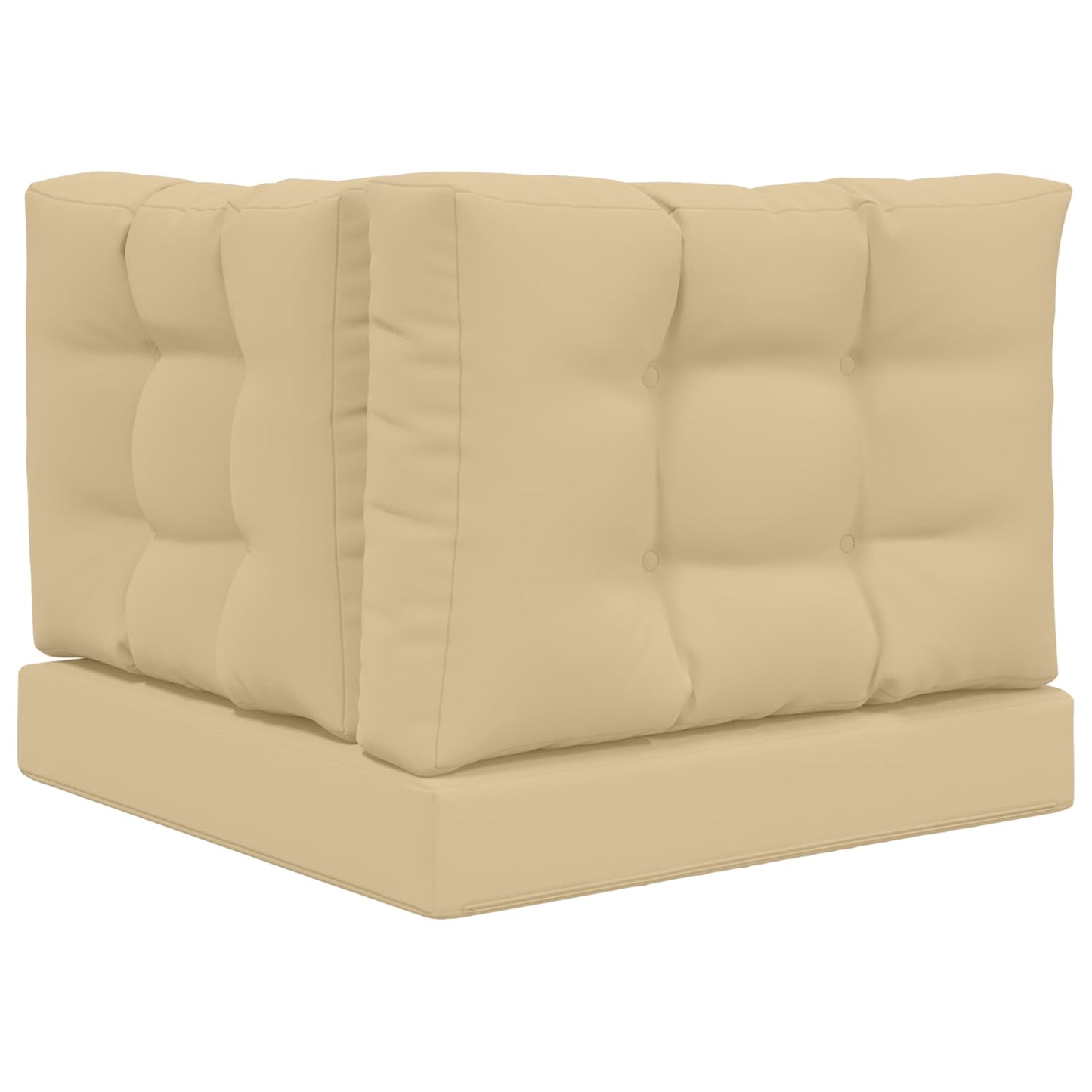 Cuscino per divano da esterno 3 pcs Beige Poliestere | homemem39