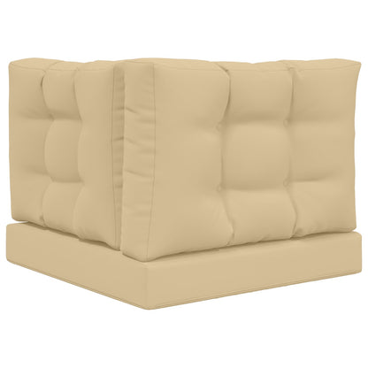 Cuscino per divano da esterno 3 pcs Beige Poliestere | homemem39