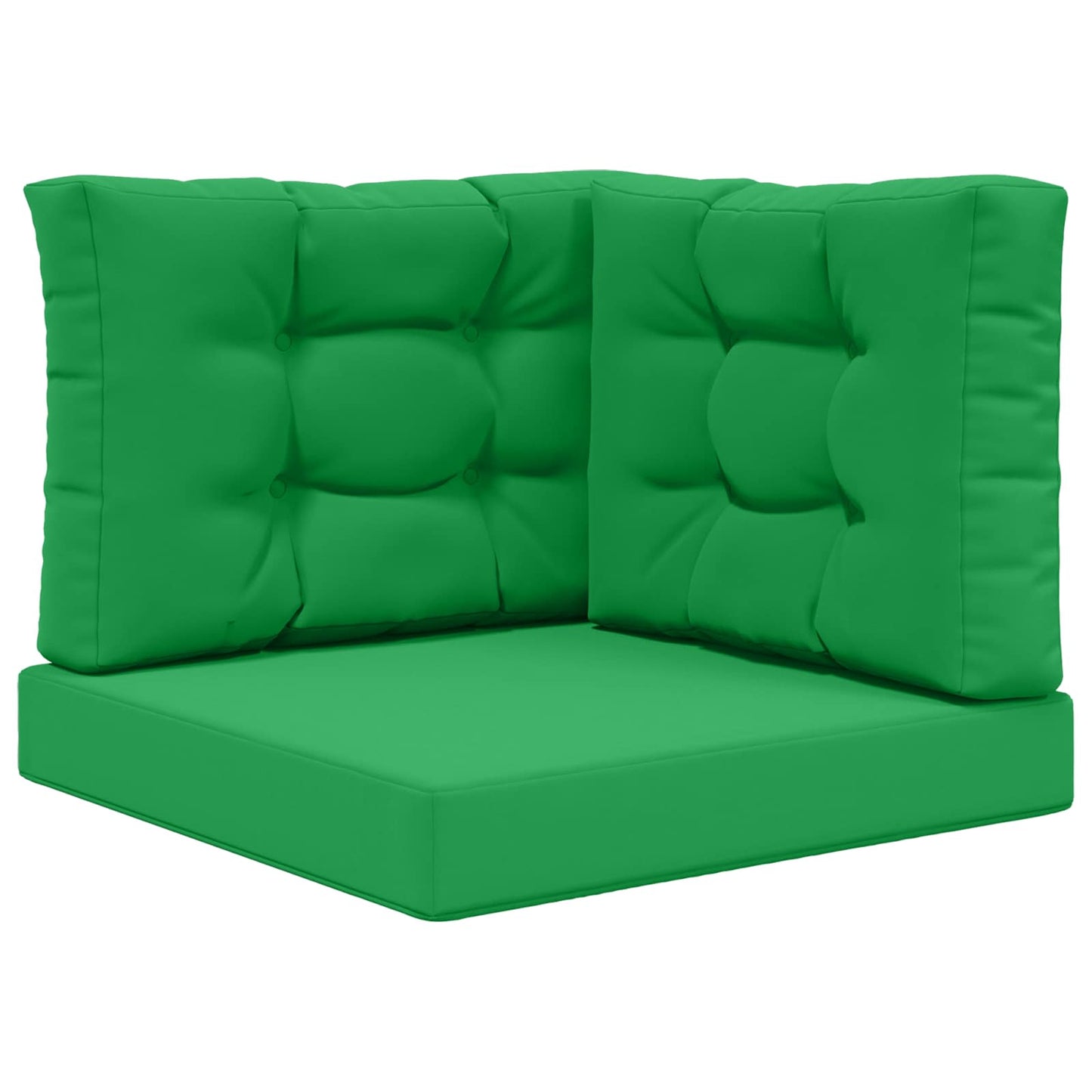 Cuscino per divano da esterno Poliestere Verde 60 x 60 x 8 cm