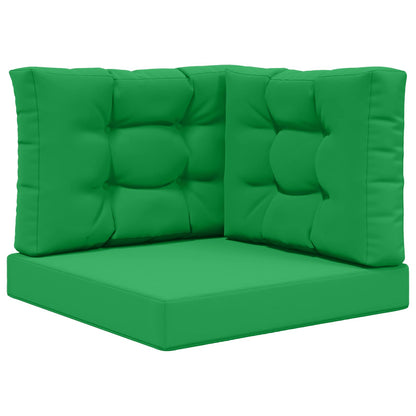 Cuscino per divano da esterno Poliestere Verde 60 x 60 x 8 cm