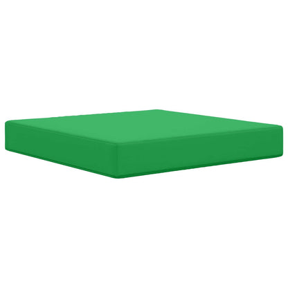 Cuscino per divano da esterno Poliestere Verde 60 x 60 x 8 cm