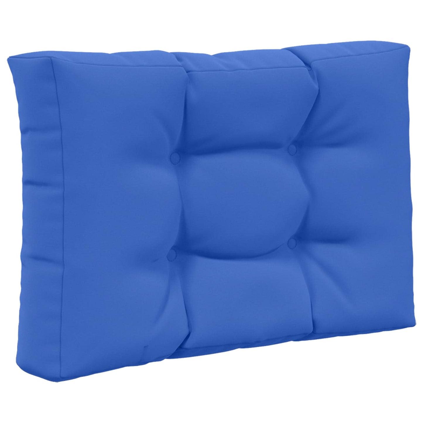 Cuscino per divano da esterno 3 pcs Blu Reale Poliestere
