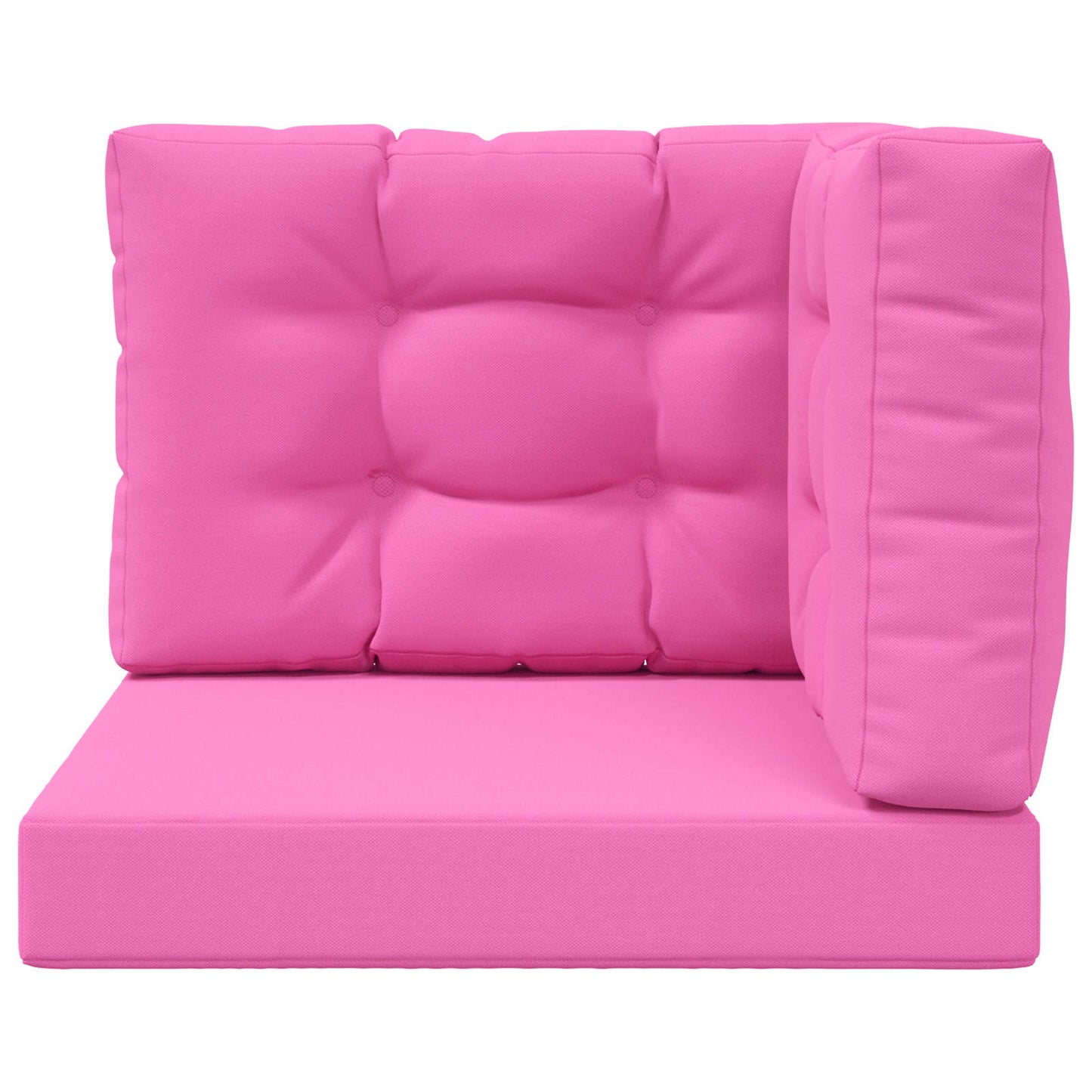 Cuscino per divano da esterno 3 pcs Rosa Poliestere | homemem39