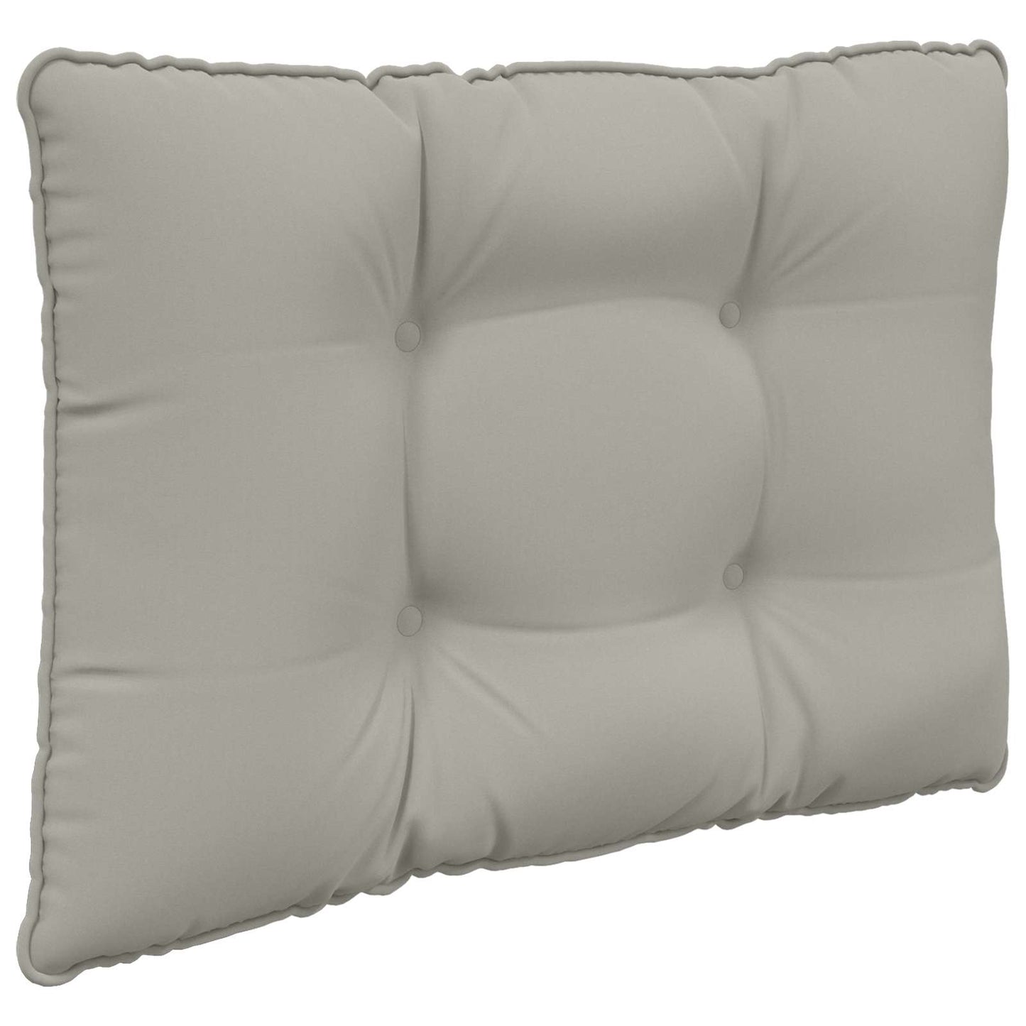 Cuscino per divano da esterno 2 pcs Grigio Poliestere