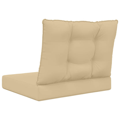 Cuscino per divano da esterno 2 pcs Beige Poliestere | homemem39