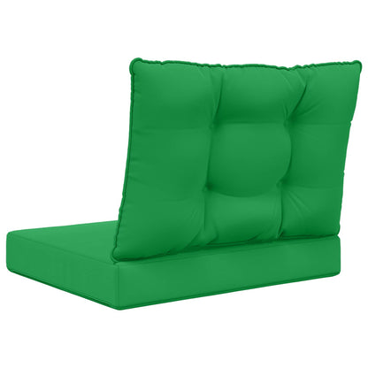 Cuscino per divano da esterno 2 pcs Verde Poliestere