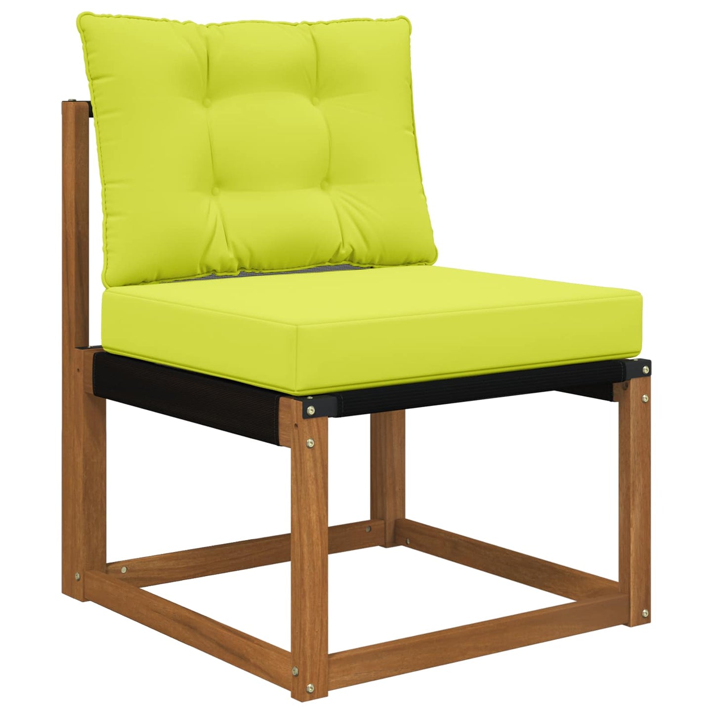 Cuscino per divano da esterno 2 pcs Verde Poliestere