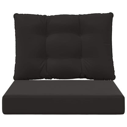 Cuscino per divano da esterno 2 pcs Nero Poliestere | homemem39