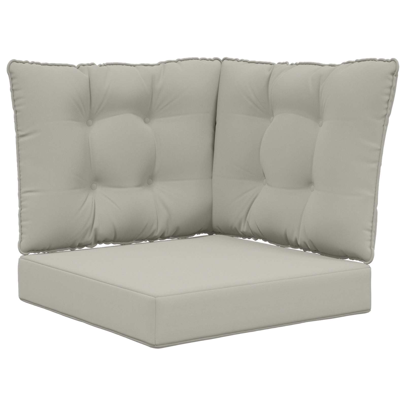 Cuscino per divano da esterno Poliestere Grigio 60 x 40 x 10 cm | homemem39