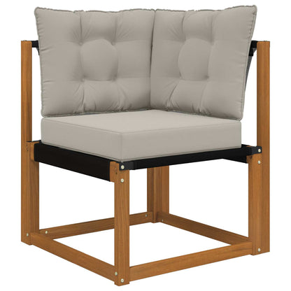 Cuscino per divano da esterno Poliestere Grigio 60 x 40 x 10 cm | homemem39
