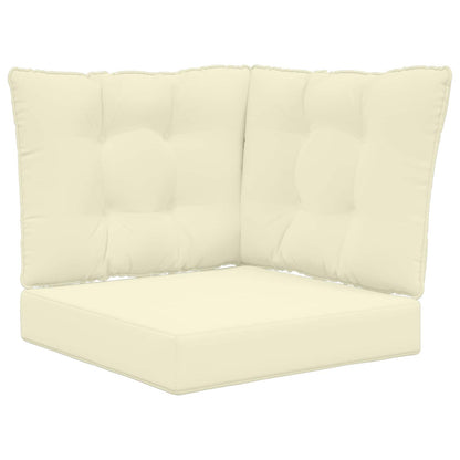 Cuscino per divano da esterno Poliestere Crema 50,5 x 50,5 cm