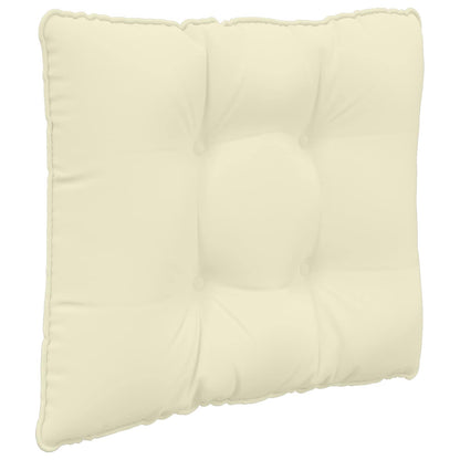 Cuscino per divano da esterno Poliestere Crema 60 x 40 x 10 cm | homemem39