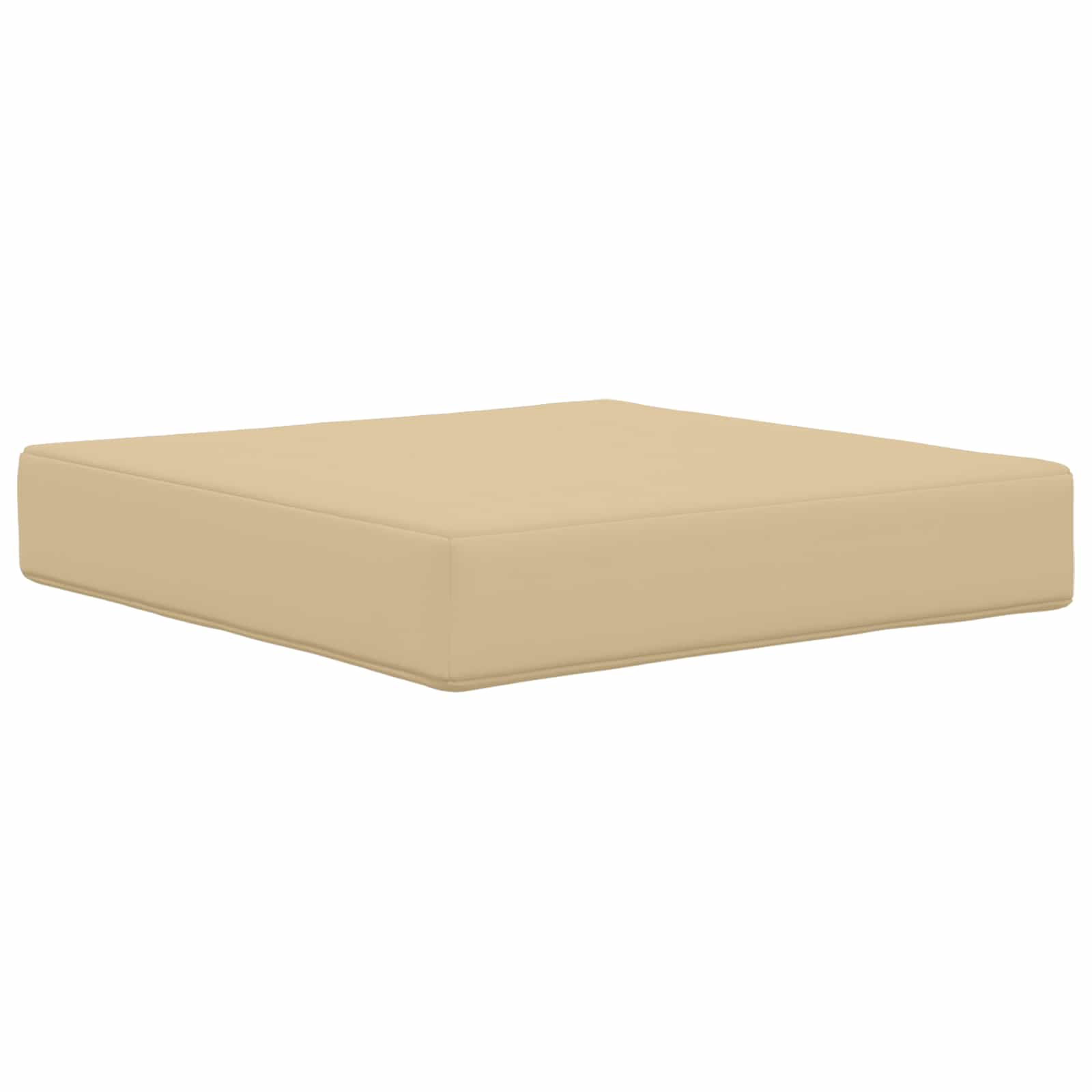 Cuscino per divano da esterno Poliestere Beige 60 x 40 x 10 cm | homemem39
