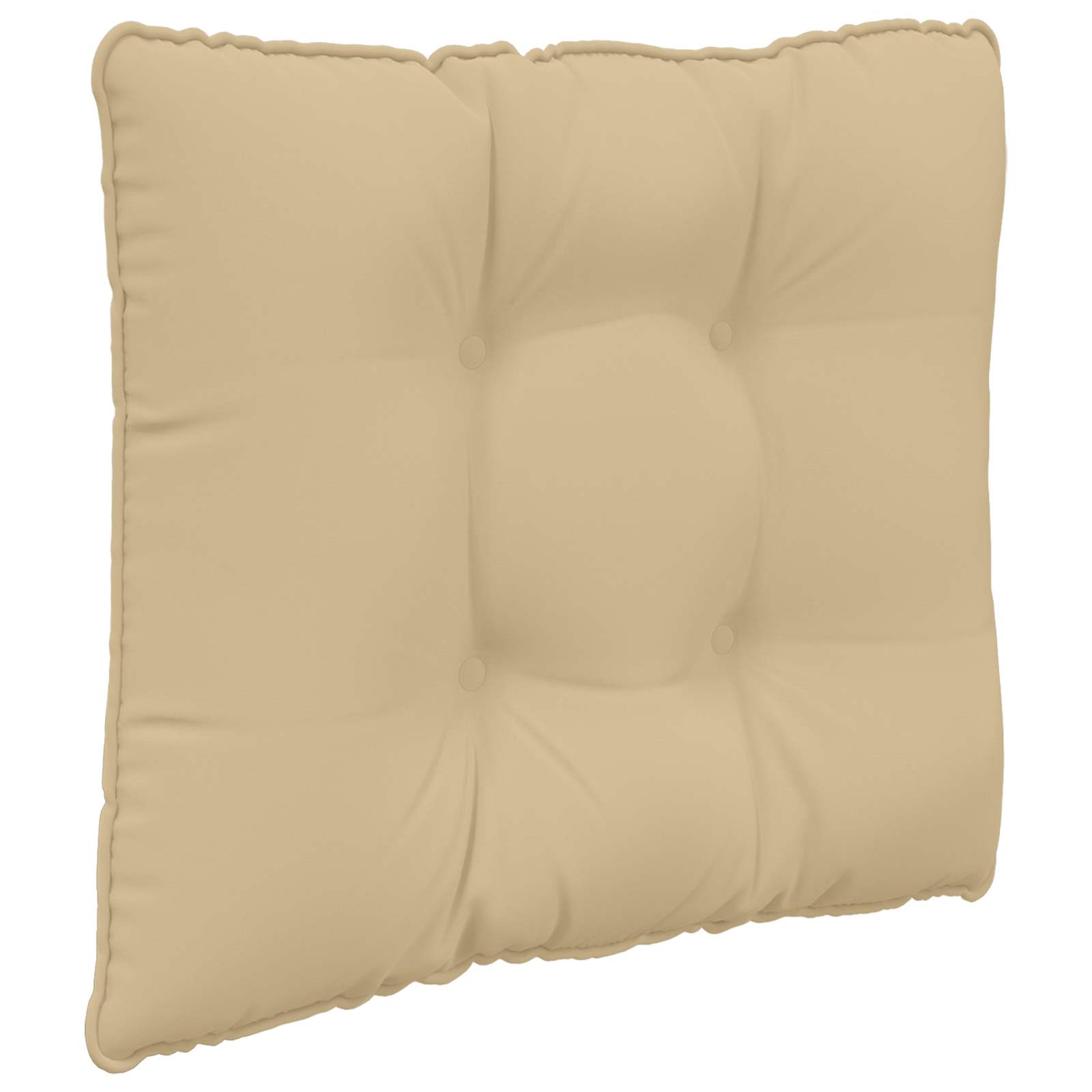 Cuscino per divano da esterno Poliestere Beige 60 x 40 x 10 cm | homemem39