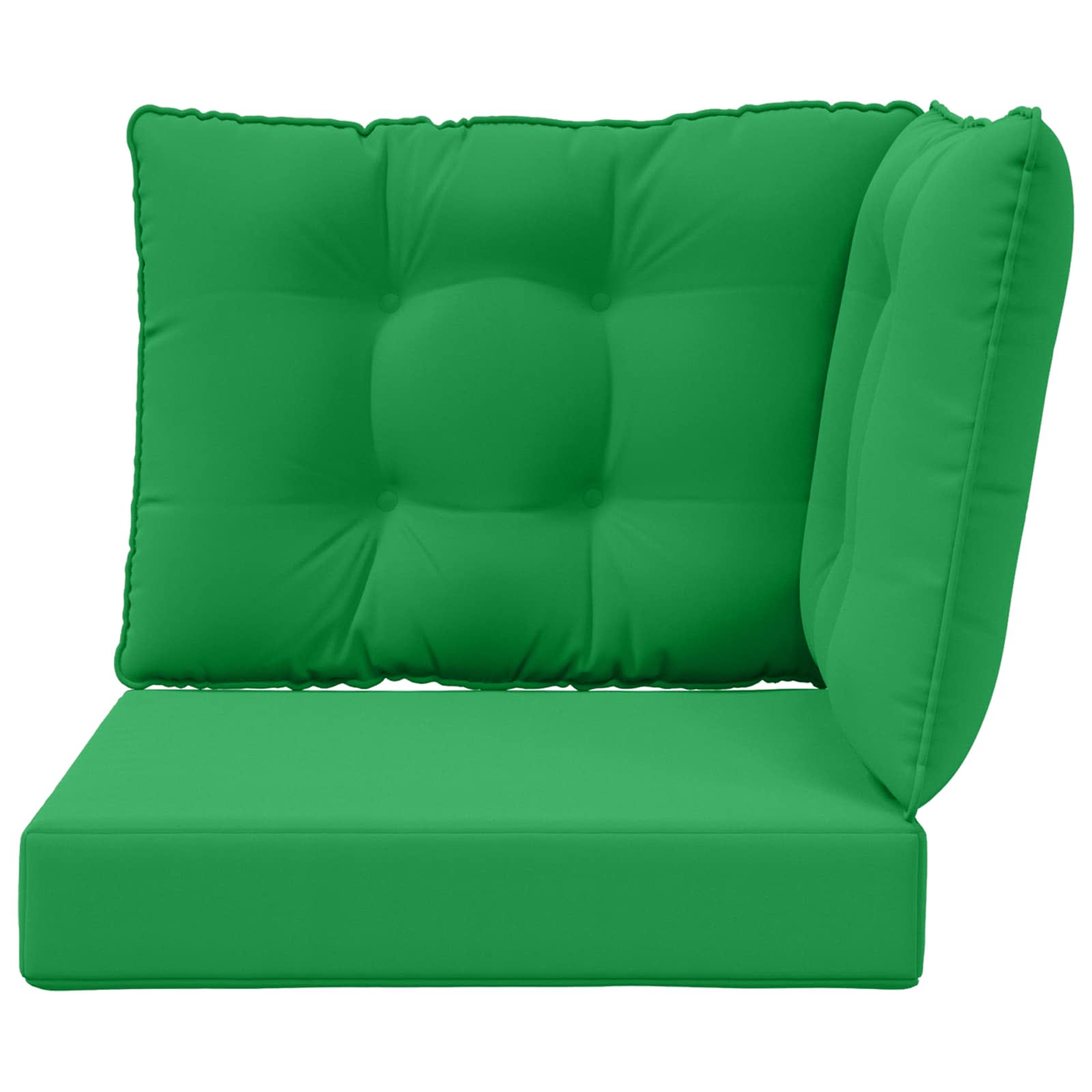 Cuscino per divano da esterno Poliestere Verde 60 x 40 x 10 cm | homemem39