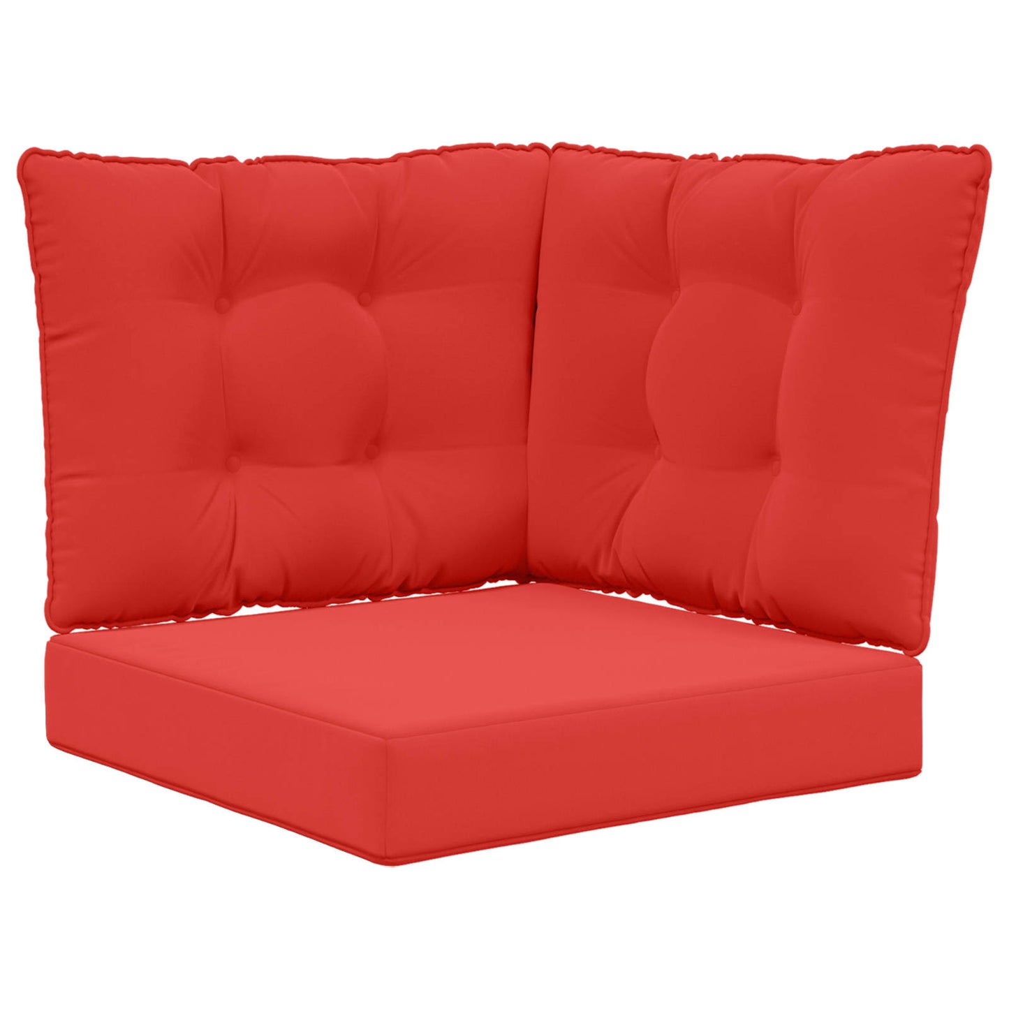 Cuscino per divano da esterno Poliestere Rosso 60 x 40 x 10 cm | homemem39
