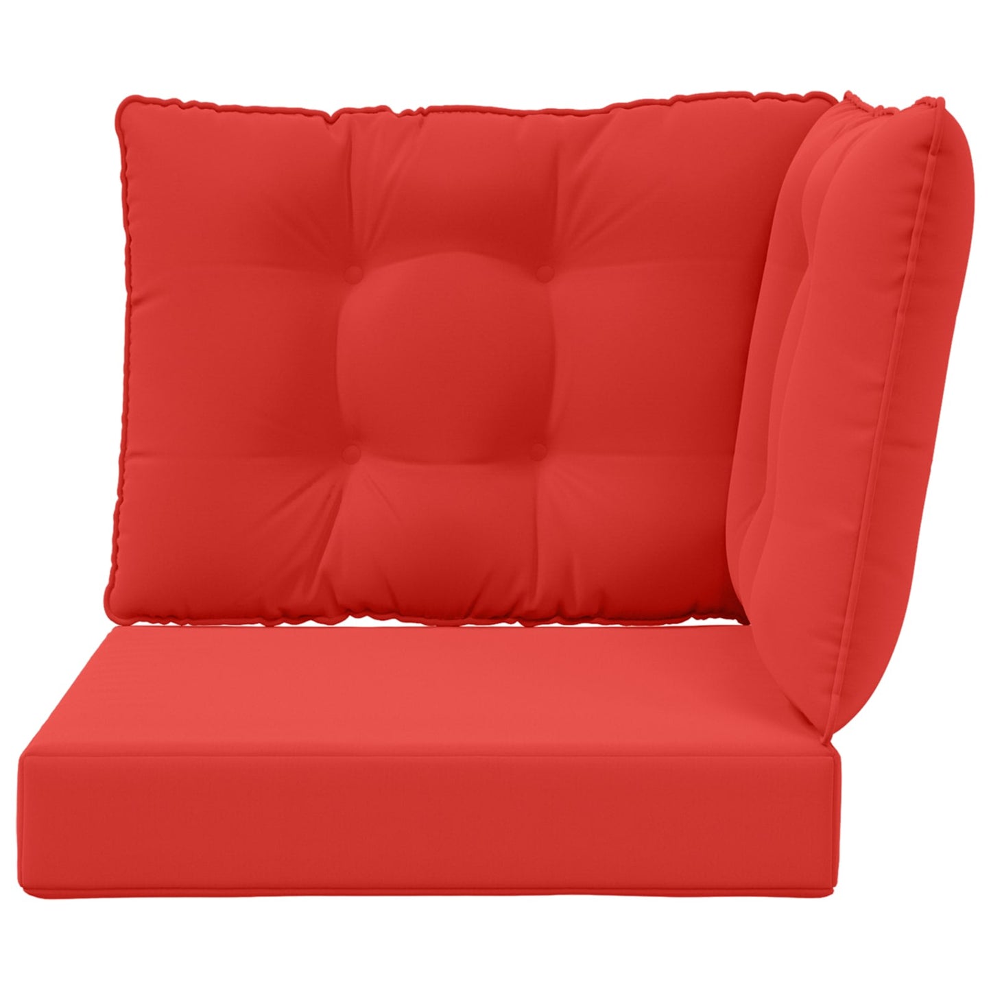 Cuscino per divano da esterno Poliestere Rosso 60 x 40 x 10 cm | homemem39