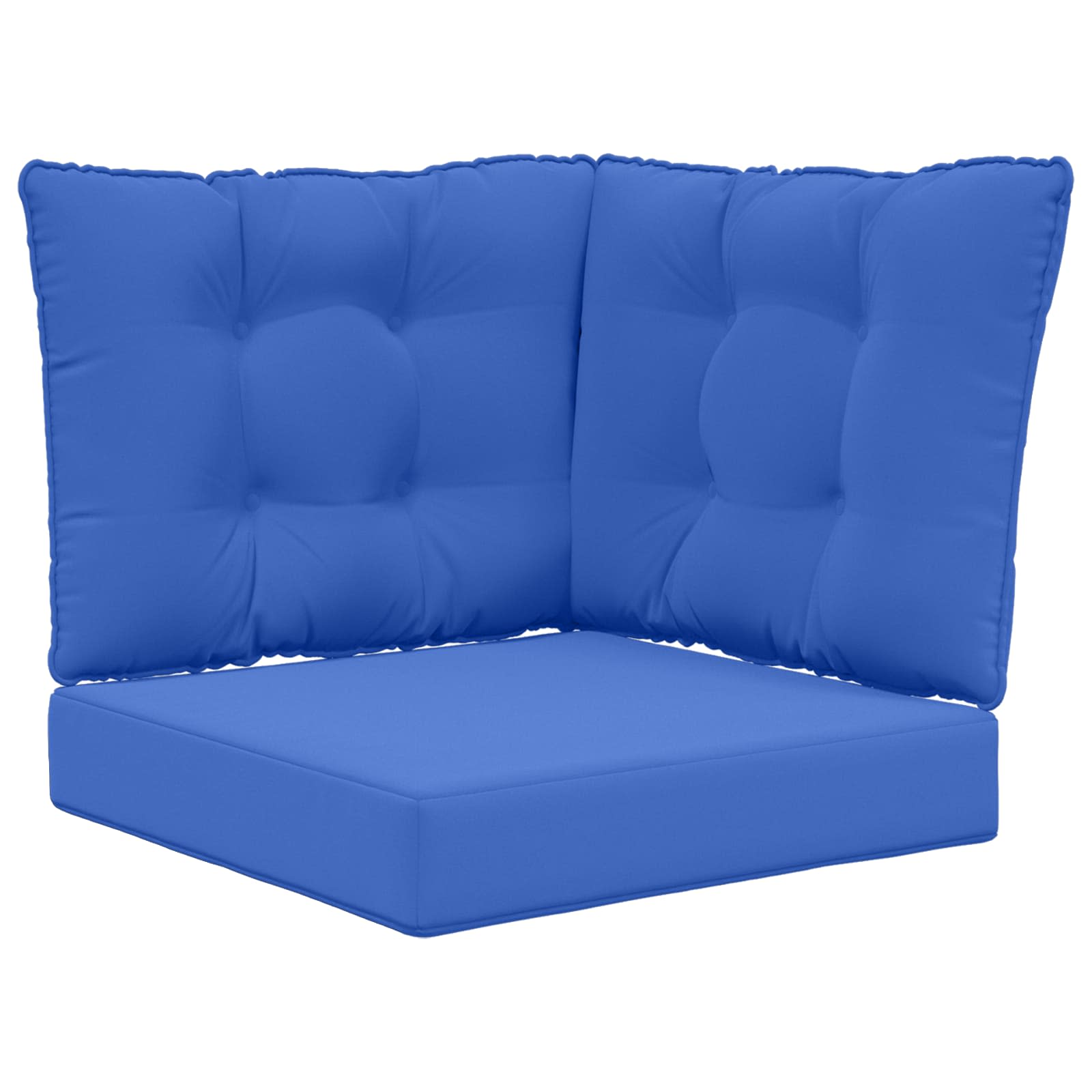 Cuscino per divano da esterno Poliestere Blu Reale | homemem39