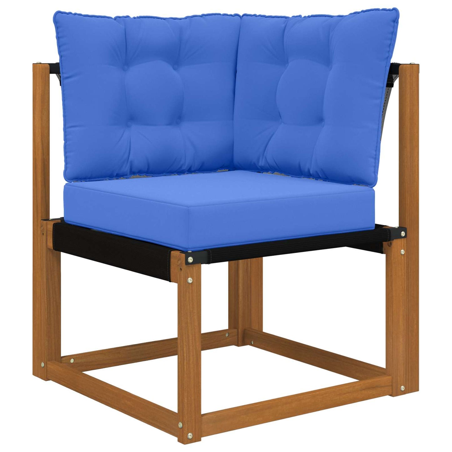 Cuscino per divano da esterno Poliestere Blu Reale | homemem39