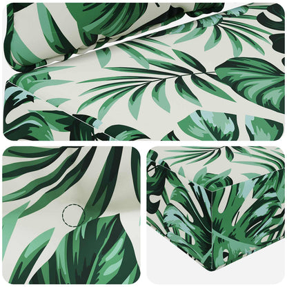 Cuscino per divano da esterno Poliestere Motivo Foglia | homemem39