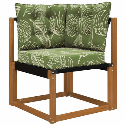 Cuscino per divano da esterno Poliestere Design a foglia | homemem39