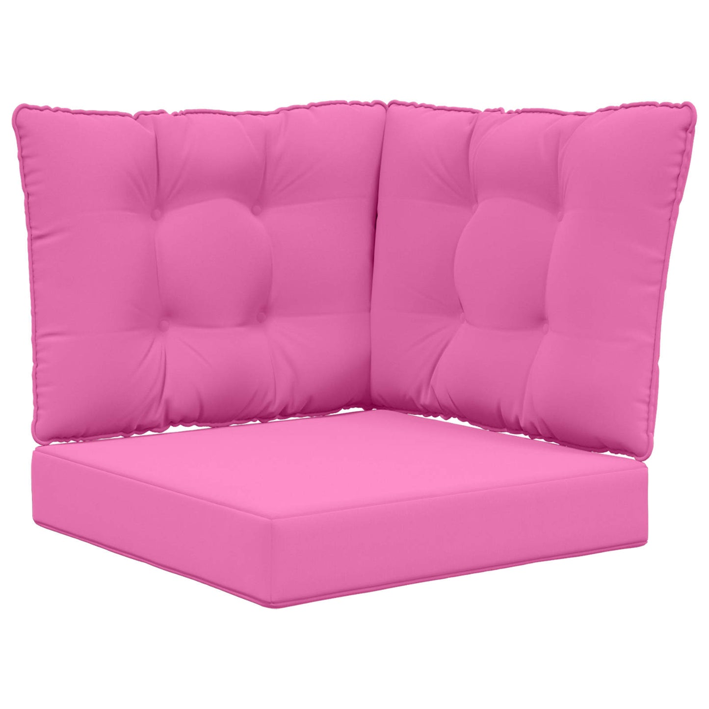 Cuscino per divano da esterno Poliestere Rosa 60 x 40 x 10 cm | homemem39