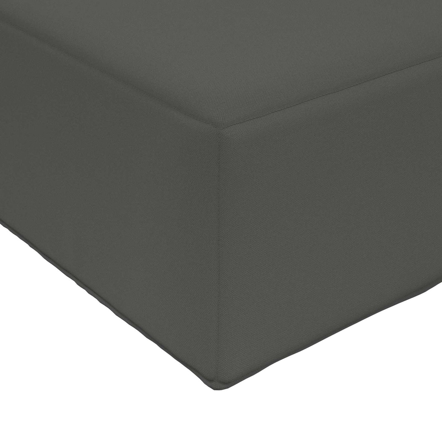 Cuscino per divano da esterno Antracite 80 x 80 x 8 cm | homemem39
