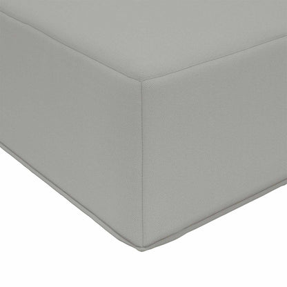 Cuscino per divano da esterno Grigio 80 x 80 x 8 cm Poliestere | homemem39