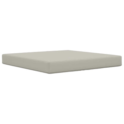 Cuscino per divano da esterno Grigio 80 x 80 x 8 cm Poliestere | homemem39