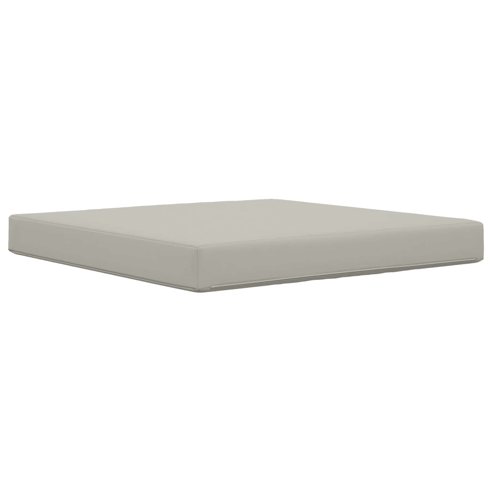Cuscino per divano da esterno Grigio 80 x 80 x 8 cm Poliestere | homemem39