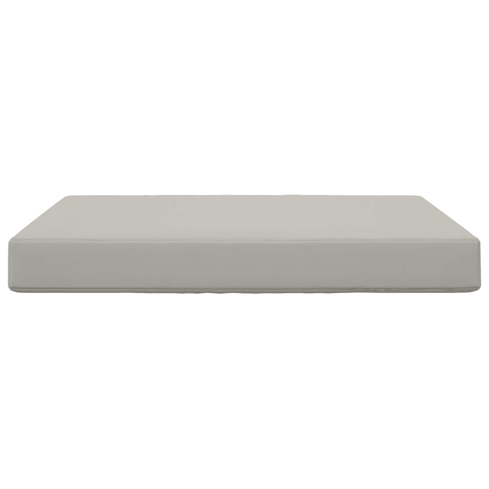 Cuscino per divano da esterno Grigio 80 x 80 x 8 cm Poliestere | homemem39