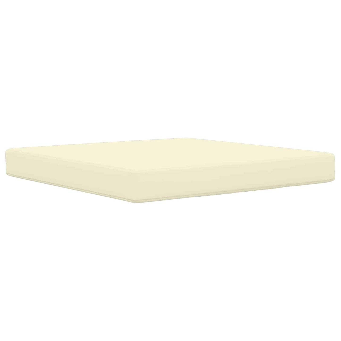 Cuscino per divano da esterno Crema 80 x 80 x 8 cm Poliestere | homemem39