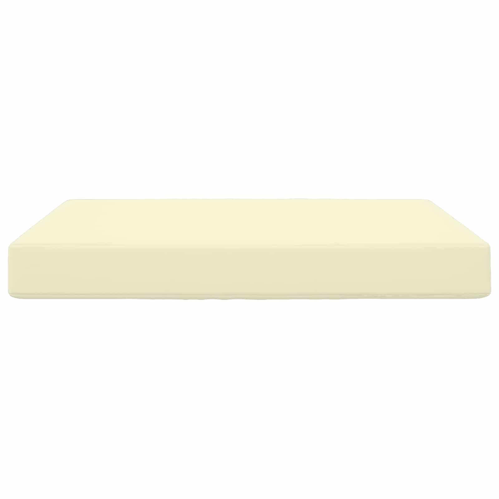 Cuscino per divano da esterno Crema 80 x 80 x 8 cm Poliestere | homemem39